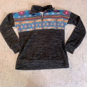 Cute breathable sweater jacket for hikes!